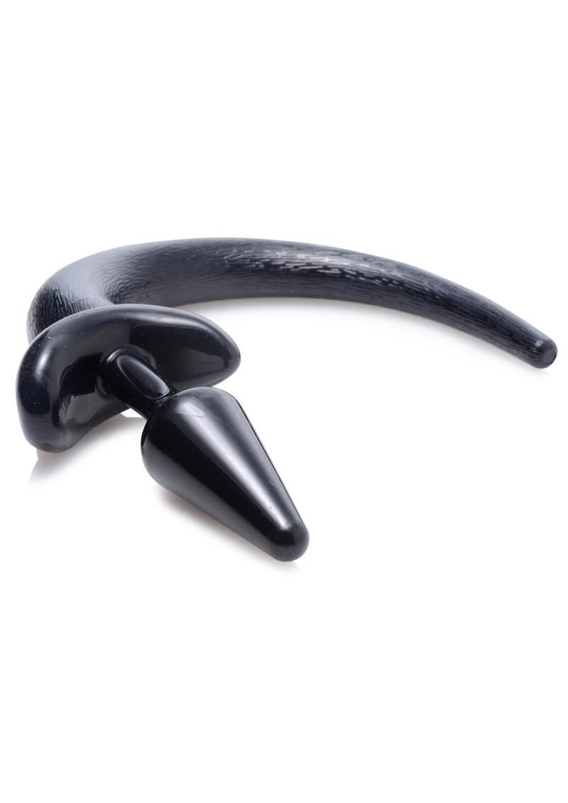 Pedigree Pup Tail Plug, COLOR: Black, Size: 16.5 IN