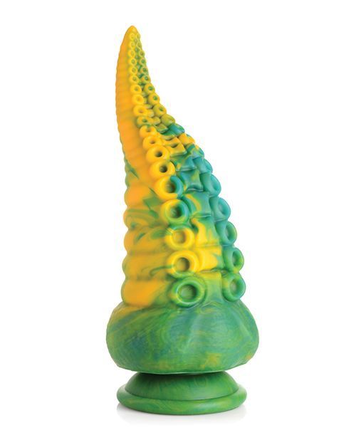 Creature Cocks Monstropus Dildo, COLOR: Green, Size: 7.5 in