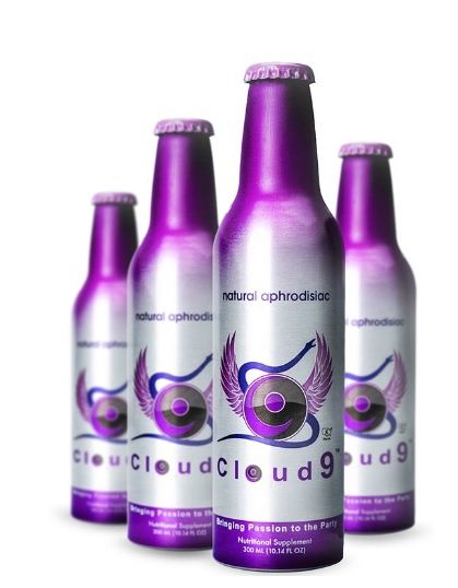 Cloud 9 Aphrodisiac Drink, Size: 10.14 oz
