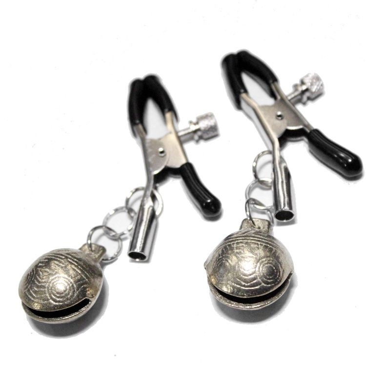 Brass Bell Nipple Clamps, COLOR: Brass