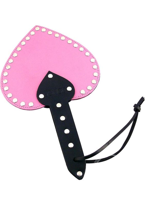 Leather Heart Paddle
