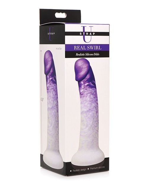 Real Swirl Realistic Silicone Dildo