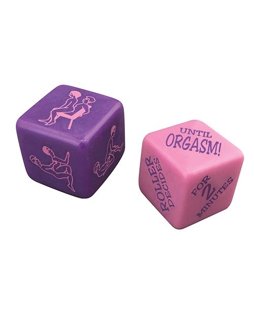 Any Couple Sex Dice, COLOR: PINK-PURPLE