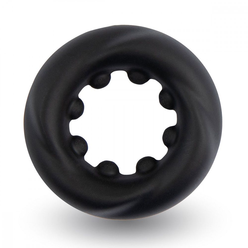 Velv'Or Rooster Cain Cockring, COLOR: Black, Material: Silicone