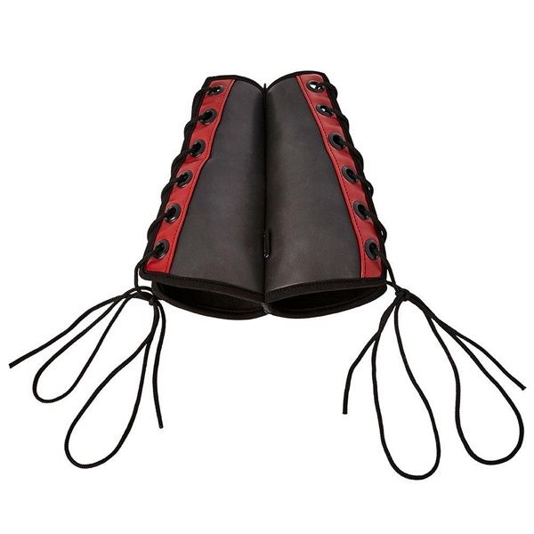 Saffron Gauntlet Cuffs, COLOR: Black