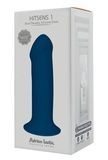 Hitsens Dual Density Silicone Dildo, COLOR: Blue, MODEL: 1