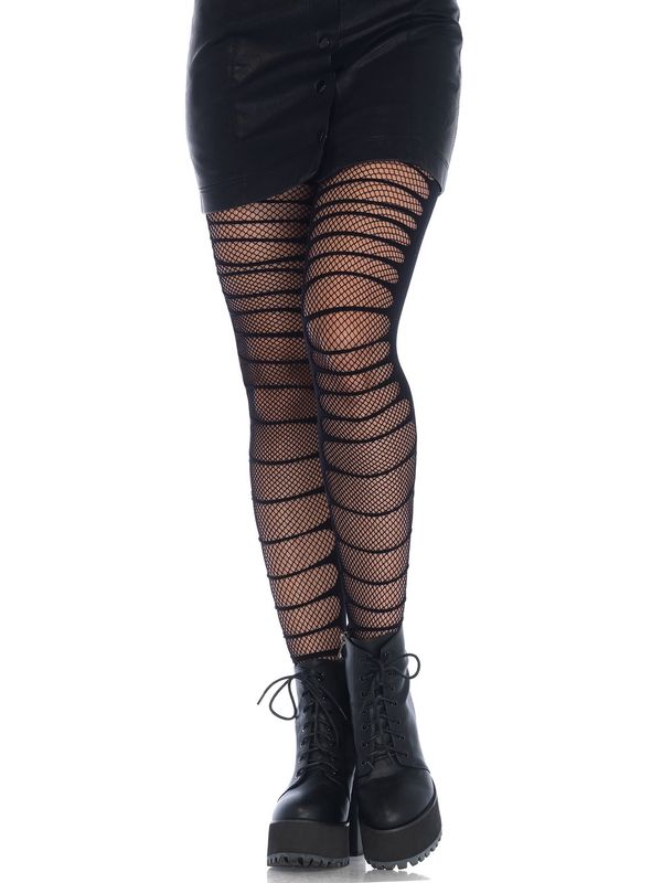 Double Layer Shredded Tights