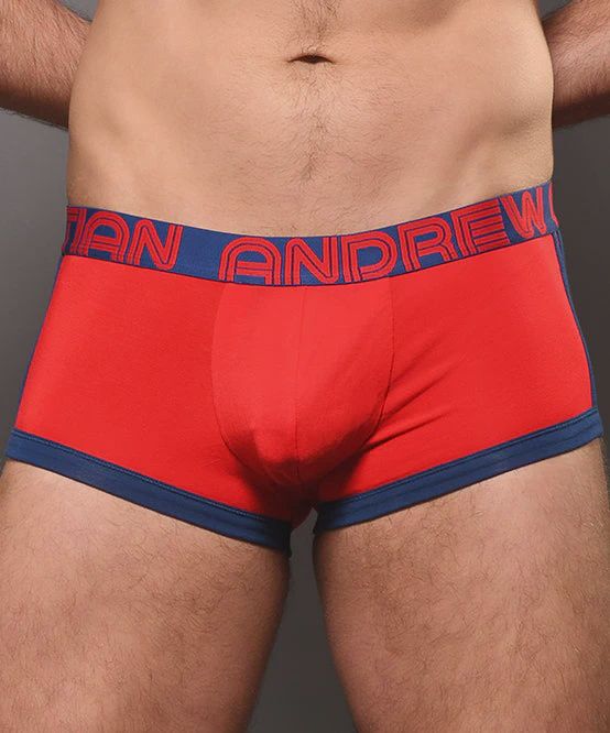 CoolFlex Active Modal Boxer w/ SHOW-IT®, COLOR: Red, Size: Small