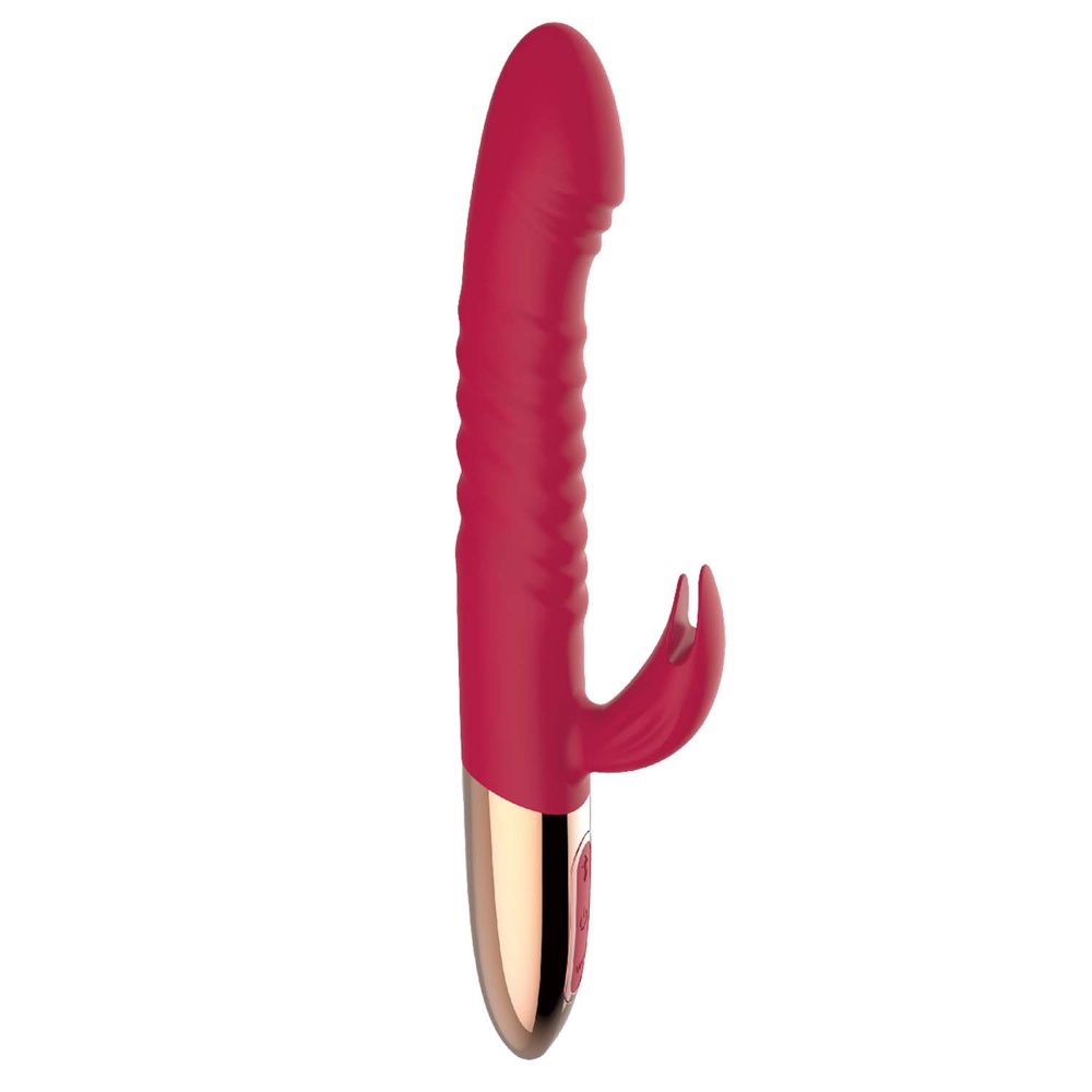 Goddess Thrusting Delight, COLOR: Red, Size: 9.23 inch