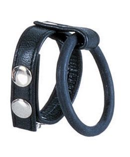 Leather Ball Spreader, COLOR: Black, Size: 2.5”/6 cm