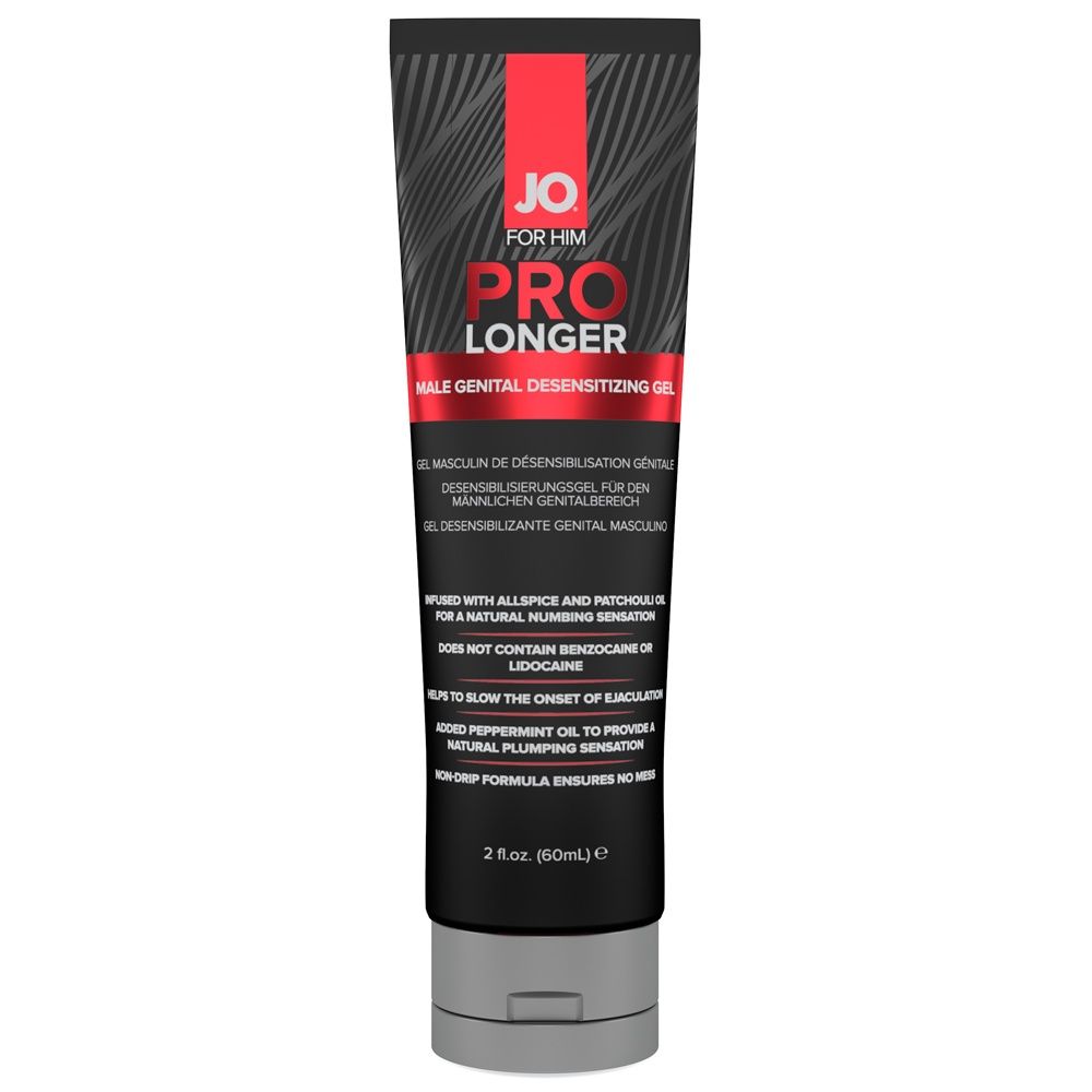 Jo Prolonger Gel Benzo Free, Size: 2 OZ