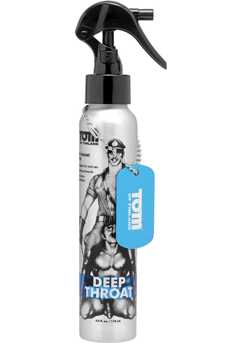 Tom of Finland Oral Spray, COLOR: Mint, Size: 4 OZ