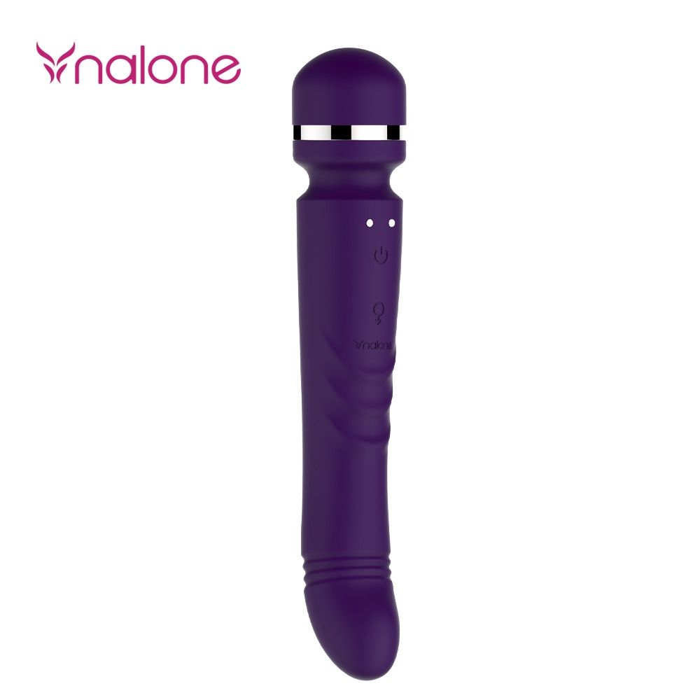 Yoni Double Ended Wand, COLOR: Purple