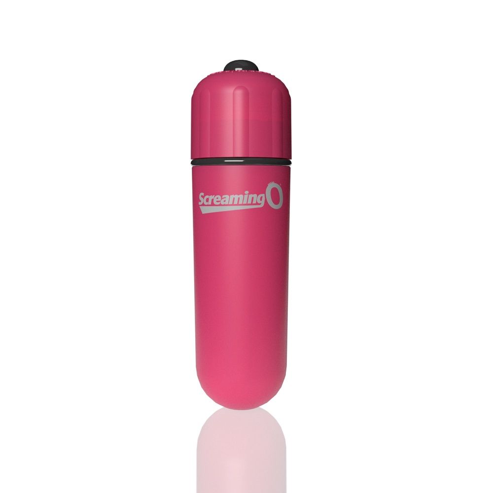 4T High Pitch Treble Bullet Vibrator, COLOR: Strawberry