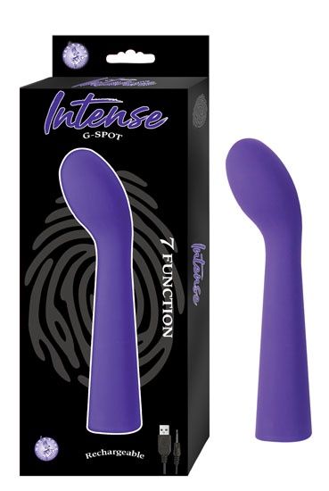 Intense G-Spot 7 Function, COLOR: Purple, Size: 6 inch