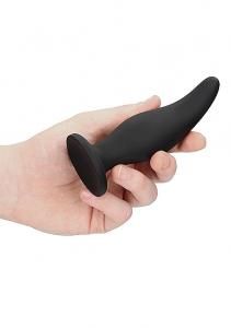 Curve Butt Plug, COLOR: Black