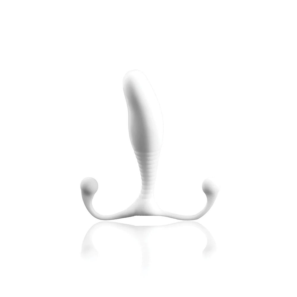 MGX Trident Series Prostate Stimulator, COLOR: White