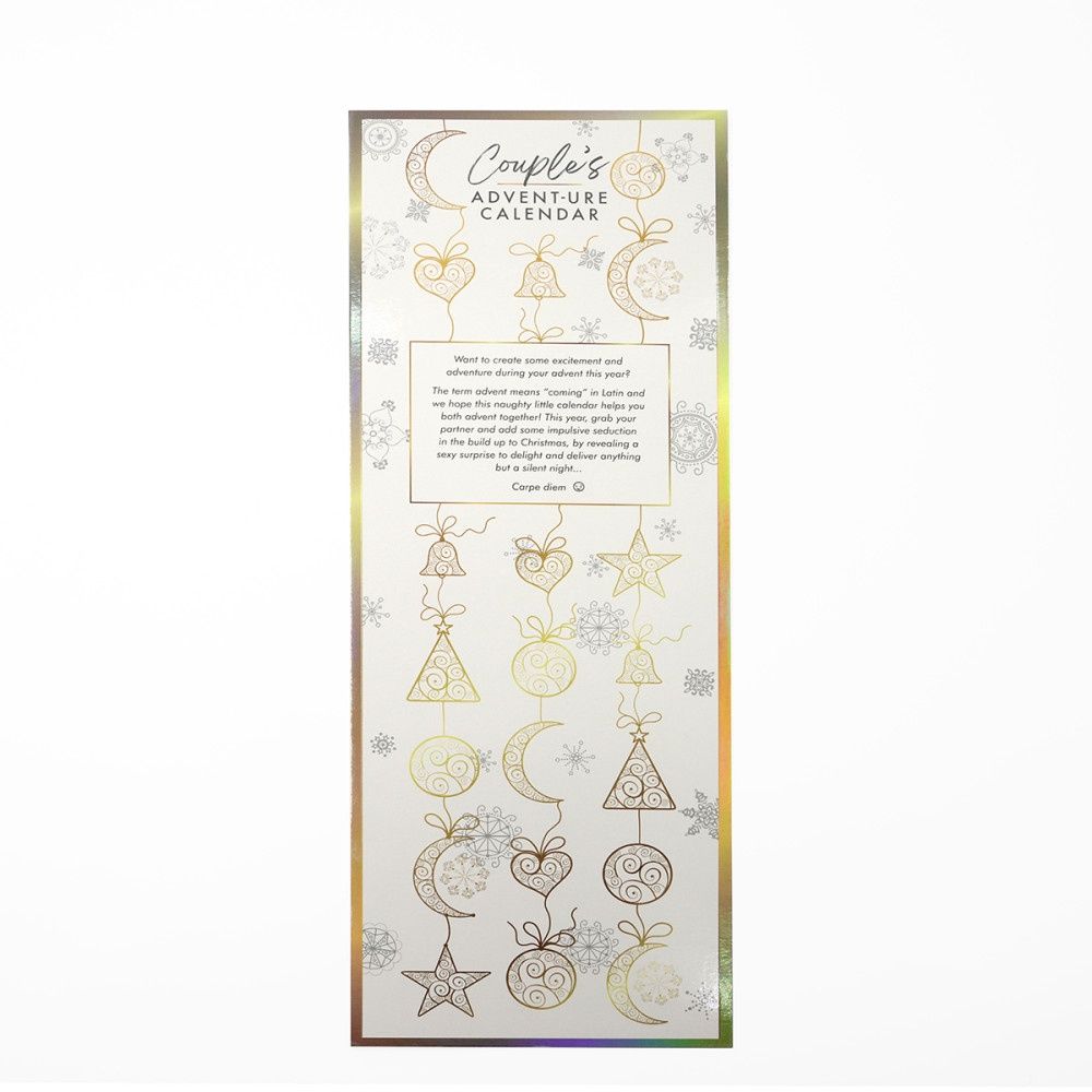 The Couple's Advent-Ure Scratch Calendar