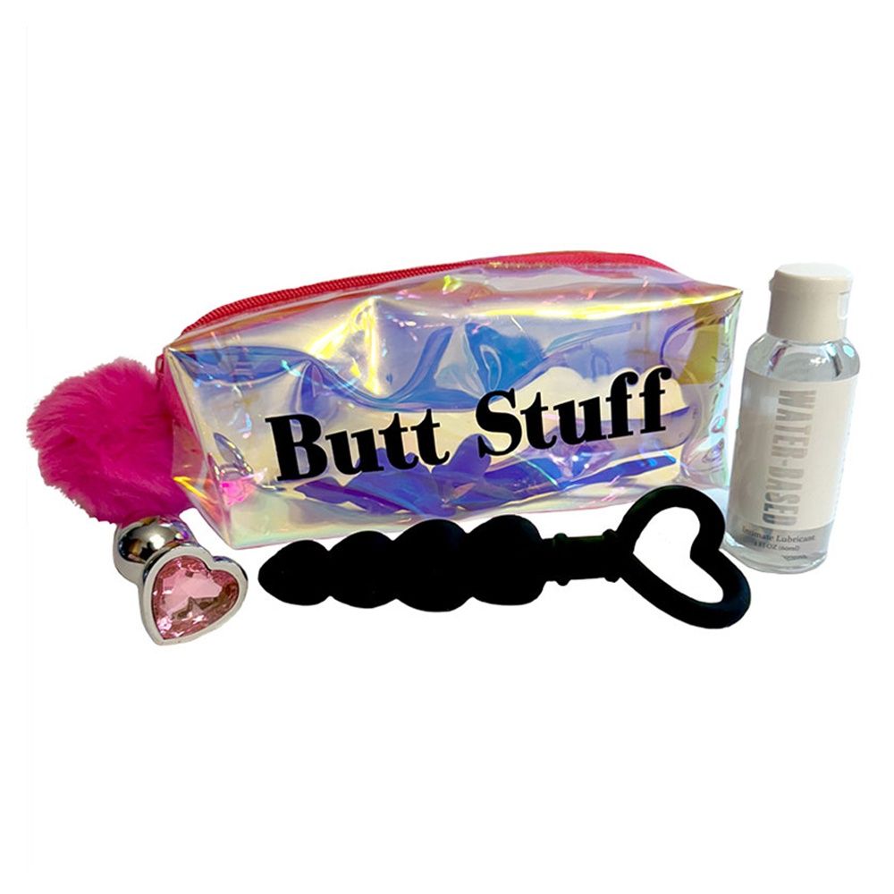 Butt Stuff Bag Kit, COLOR: Pink, Size: 4 Piece