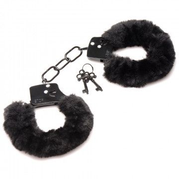 Master Series Cuffed in Fur, COLOR: Black, Size: Adjustable