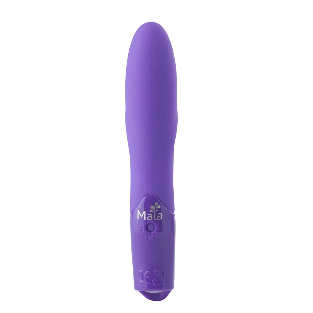 Margo Silicone Bullet, COLOR: Purple, Size: 4.5 in