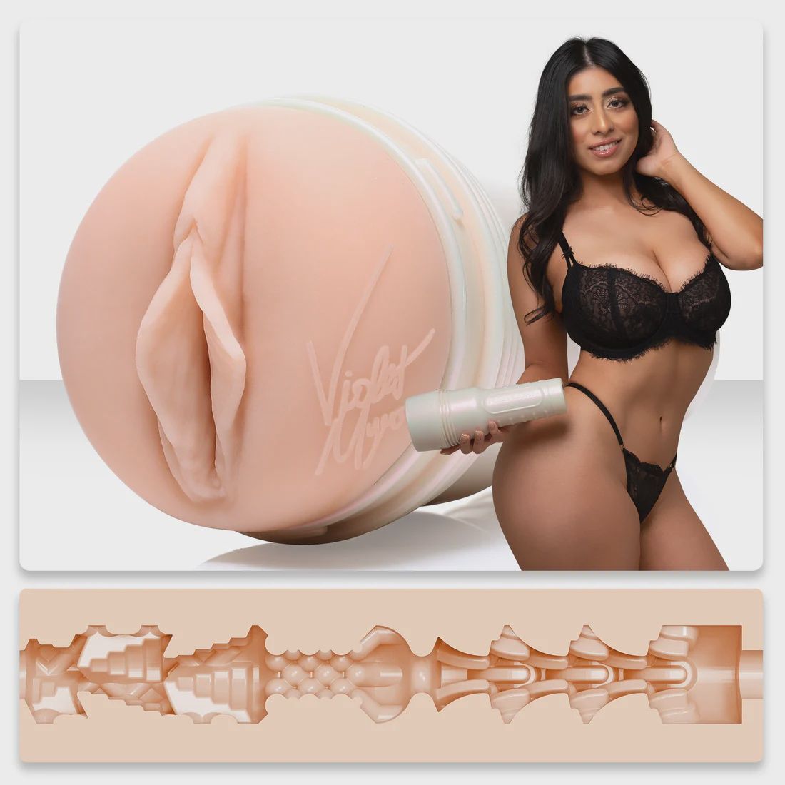 Fleshlight Girl Violet Myers, ANATOMY: Vagina, MODEL: Waifu