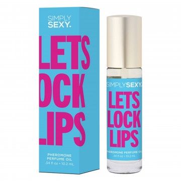 Simply Sexy Pheromone Perfume Oil Roll on, SCENT: Lets Lock Lips, Size: .34 oz