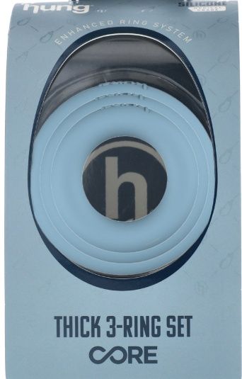 Thick 3-Ring Set, COLOR: Blue