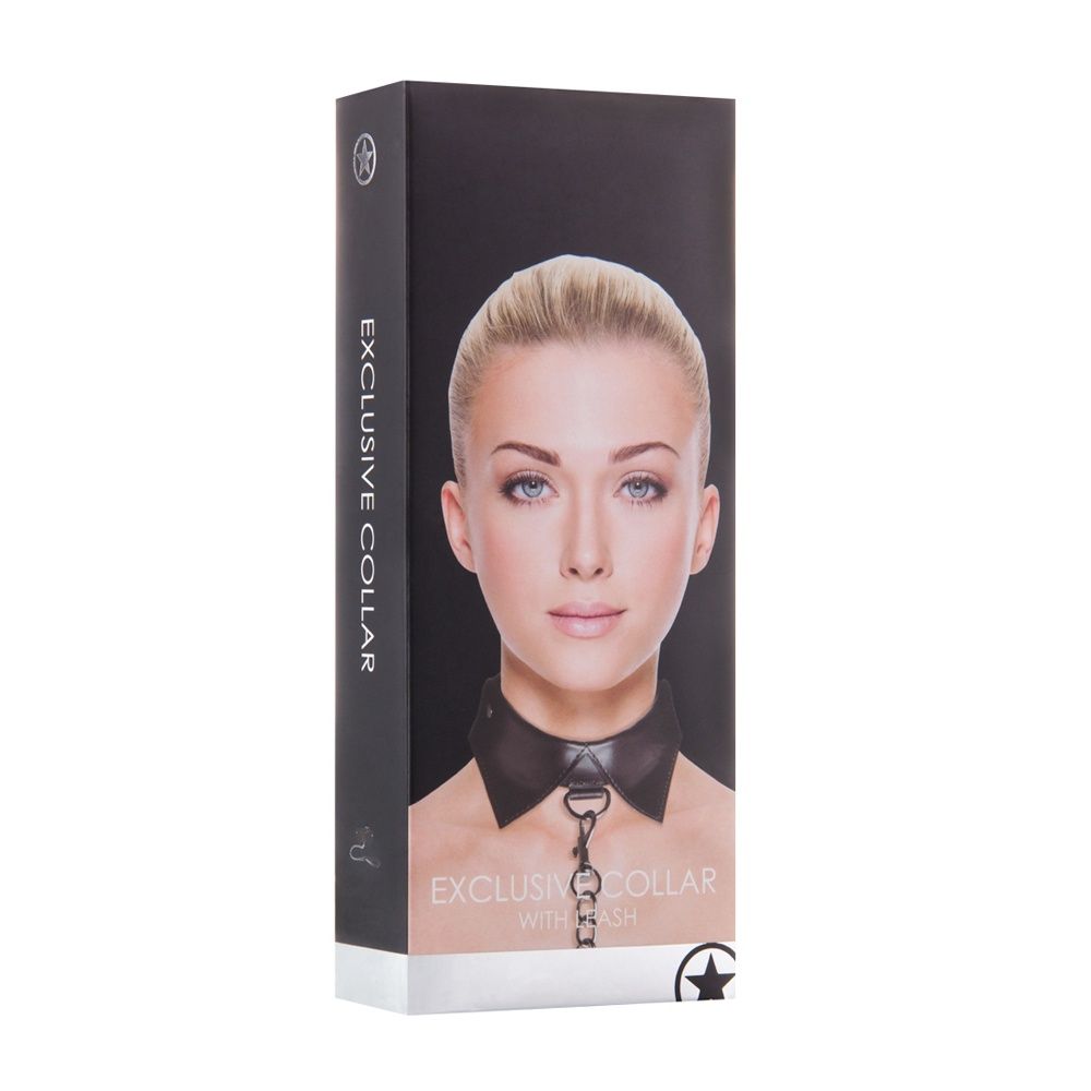 Exclusive Collar &amp; Leash Black, COLOR: Black