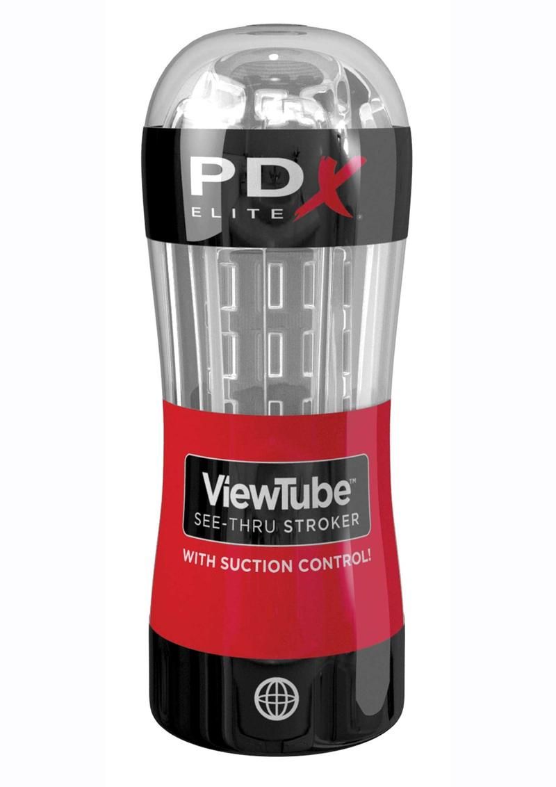 PDX Elite ViewTube Stroker, COLOR: Clear
