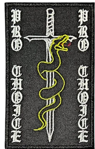 Pro Choice Sword Snake Patch