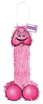 Pecker Pinata, COLOR: Pink, Size: 18"