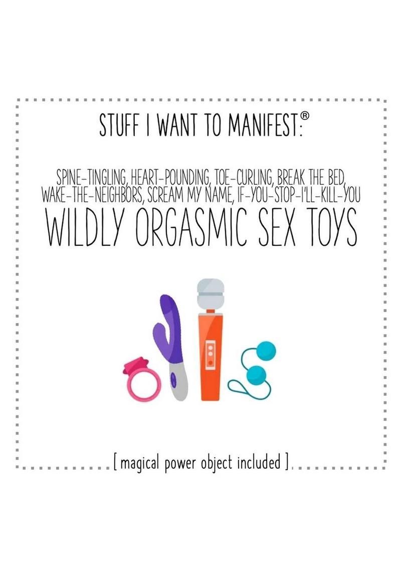 Stuff I Want to Manifest Some Sex Toys, STYLE: Sex Toy