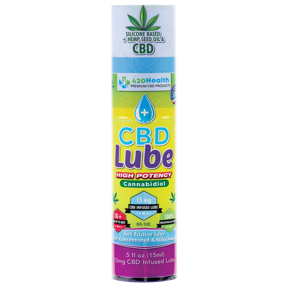 420 Health CBD Lubricant 420 Health CBD Lubricant, COLOR: Silicone-Based, Size: .5 OZ