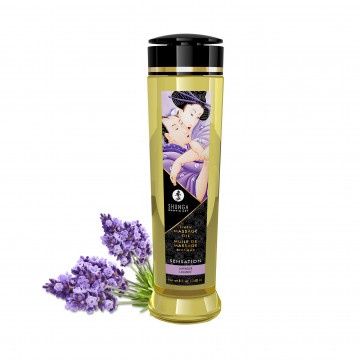 Shunga Massage Oil, SCENT: Sensation, Size: 8 oz