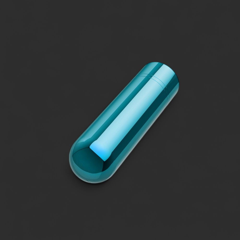 Kool Vibes Rechargeable Mini Bullet, COLOR: Blueberry