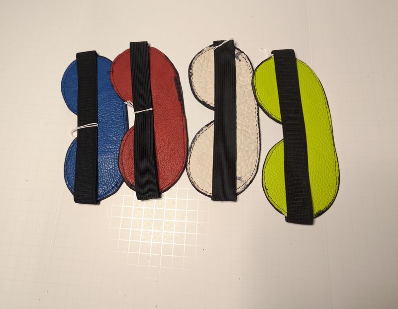 Asst. Color Leather Blind Fold