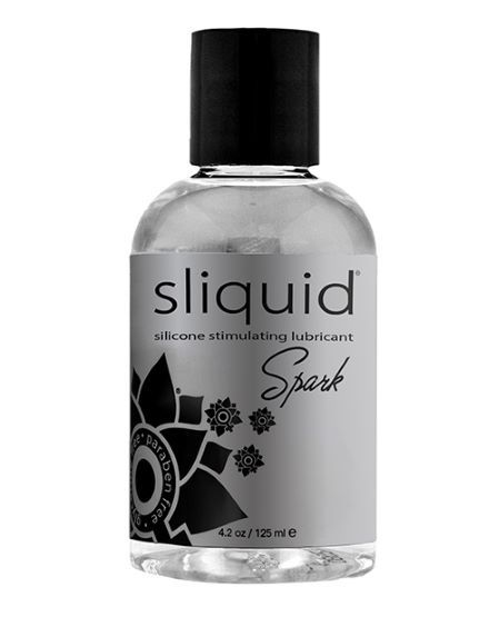 Spark Stimulating Silicone Lubricant, Material: Silicone, Size: 4.2 oz