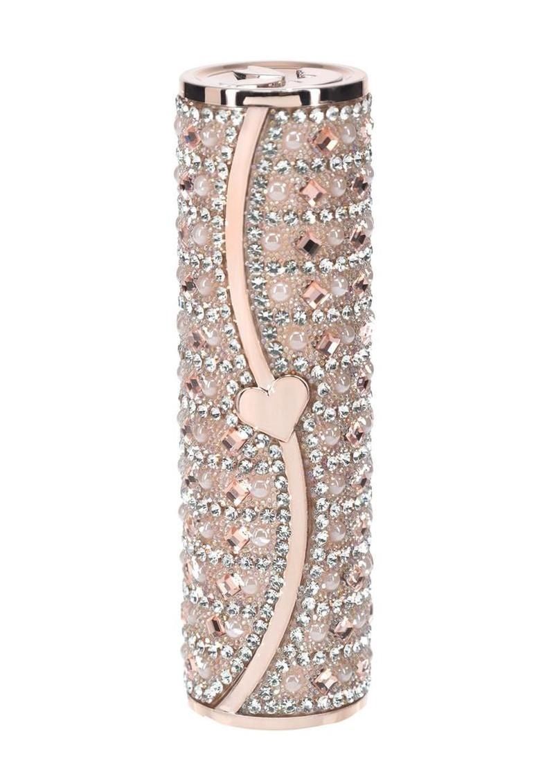 Loveline Tiffany Lipstick Silicone Vibrator, COLOR: Pink