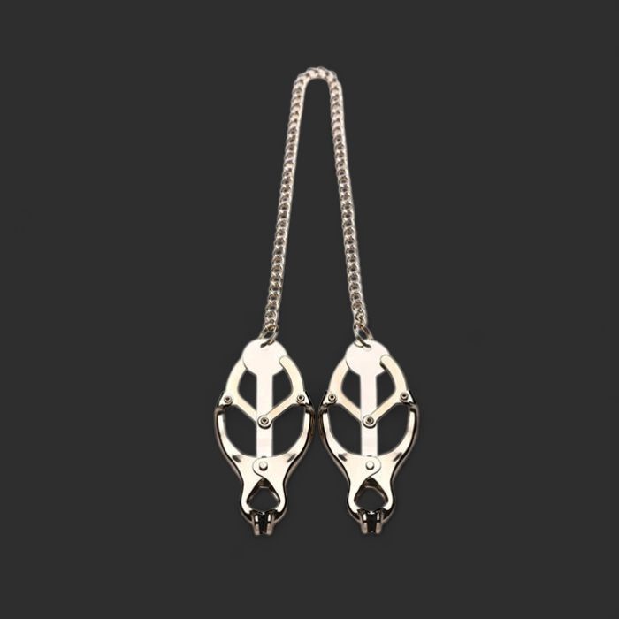 Master Series Primal Spiked Clover Nipple Clamps