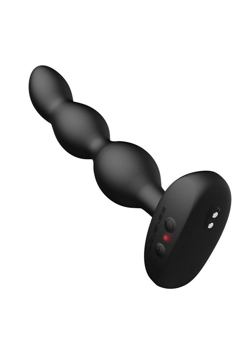 Ridge App Control Rotating Anal Beads, COLOR: Black