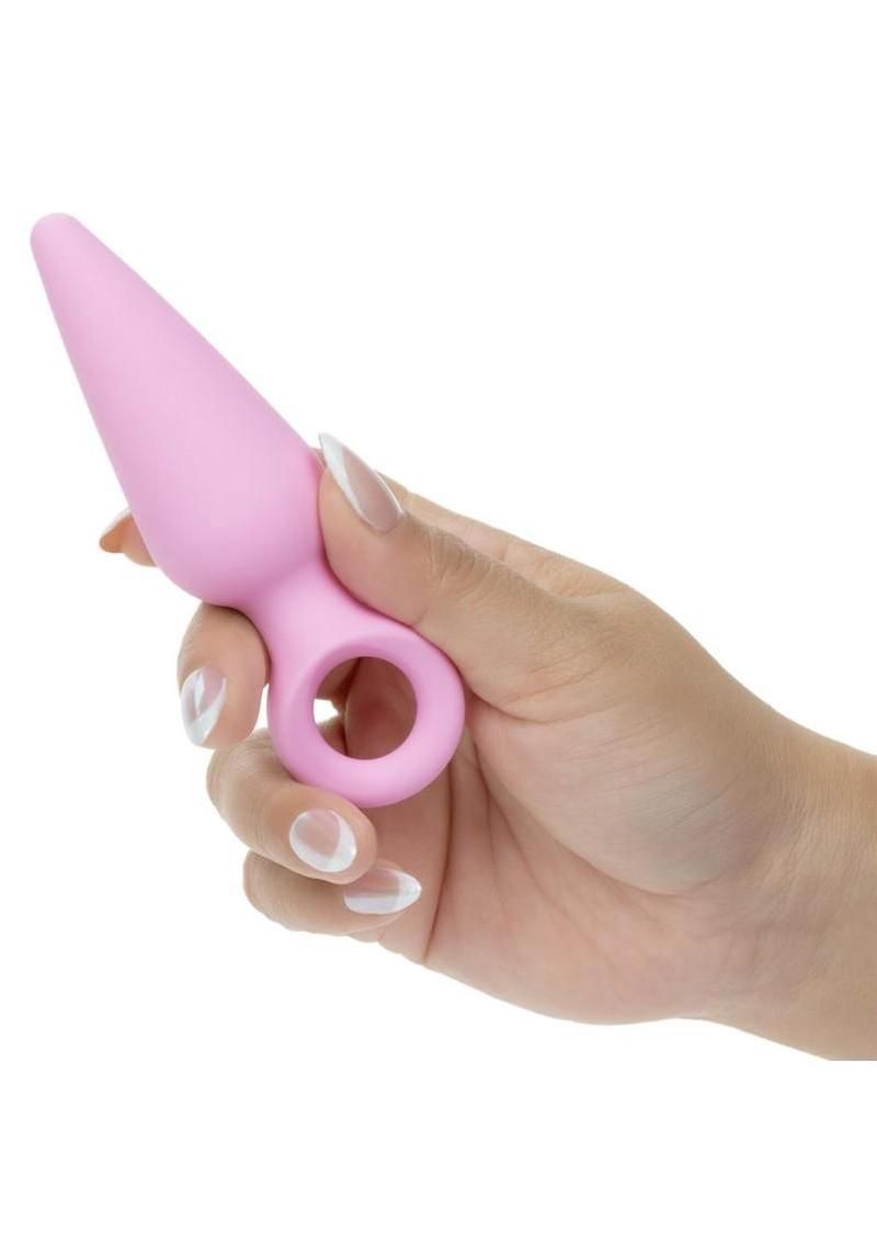 First Time Booty Silicone Probe Duo, COLOR: Pink, COUNT: 3 pc
