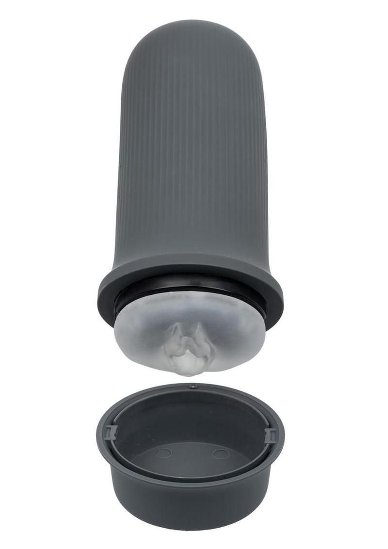 Milk Master Grip-N-Stroke Pussy, COLOR: Black