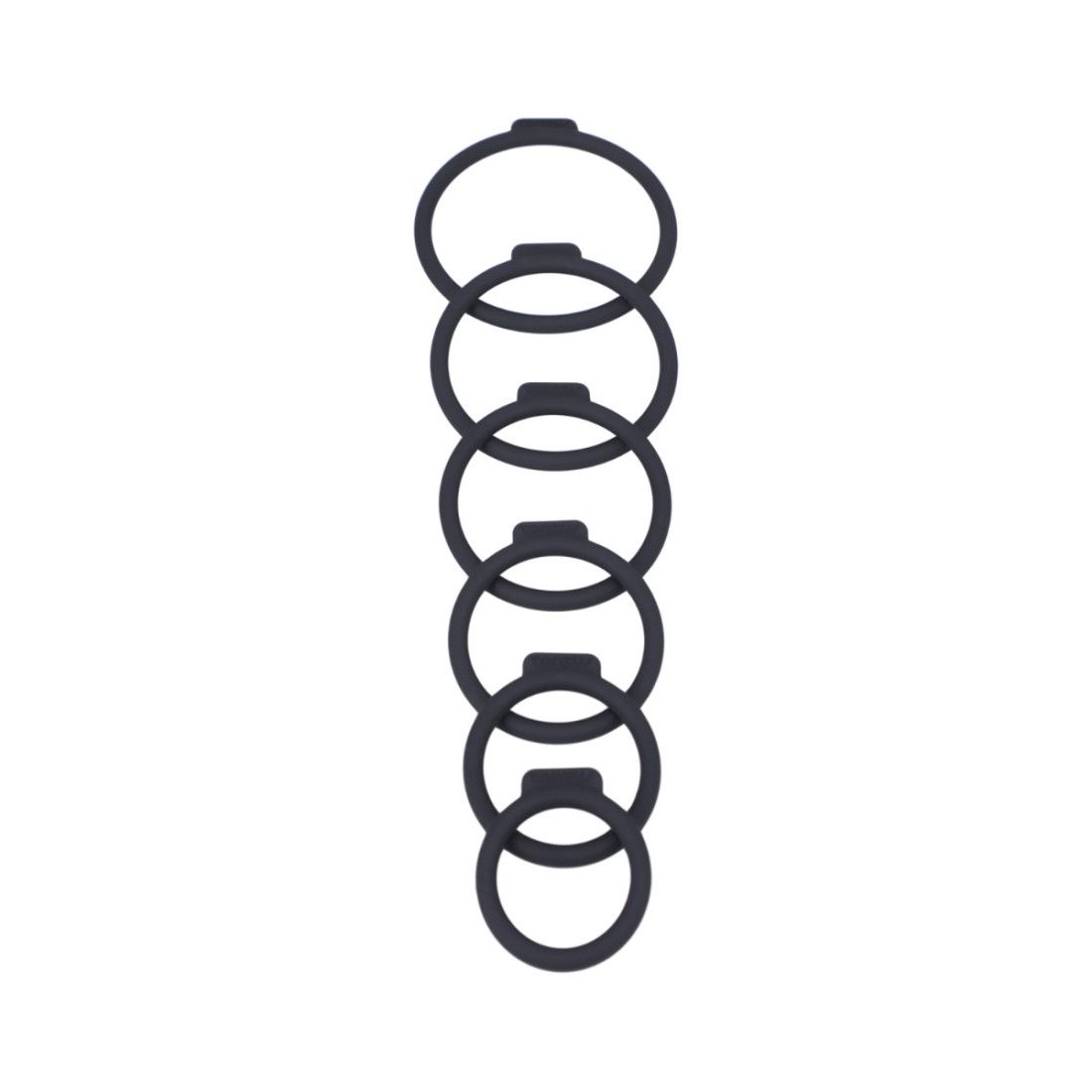 Silicone O-Ring Set, COLOR: Black
