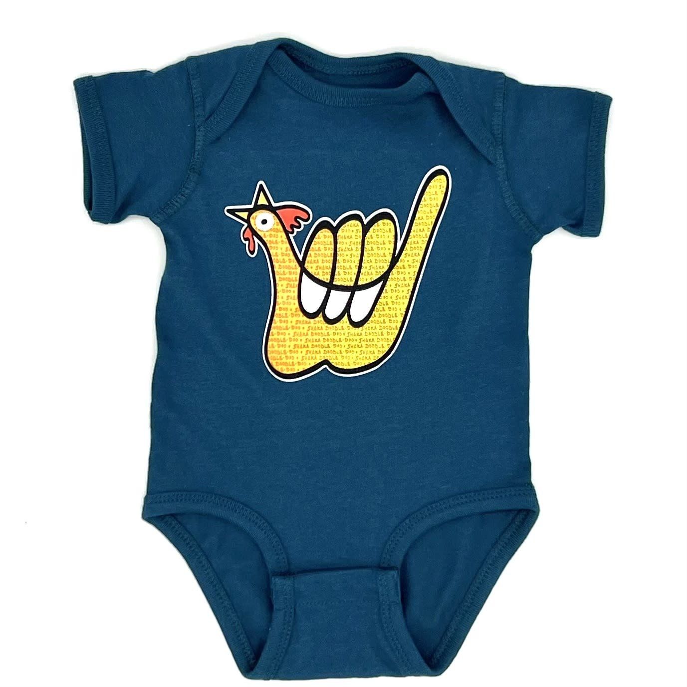 shaka chicken - onesie