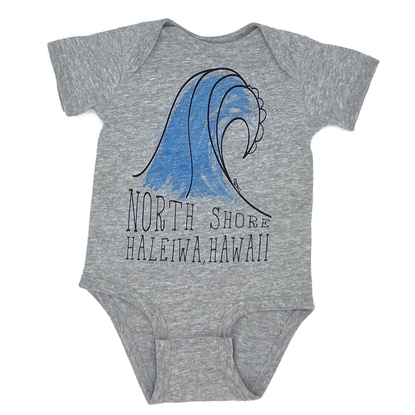 big wave - onesie
