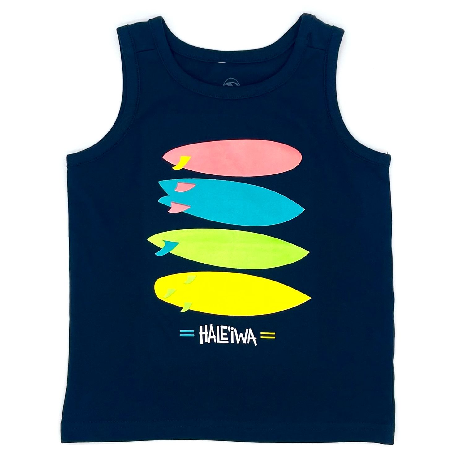 stacked - tank, Color: Navy, Size: 2y