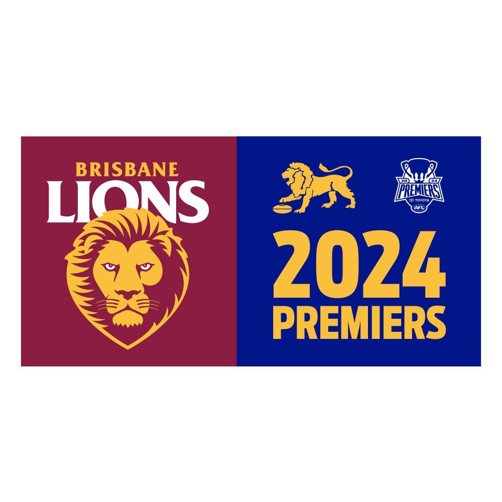 2024 AFL Premiers Woven Flag Pole Flag