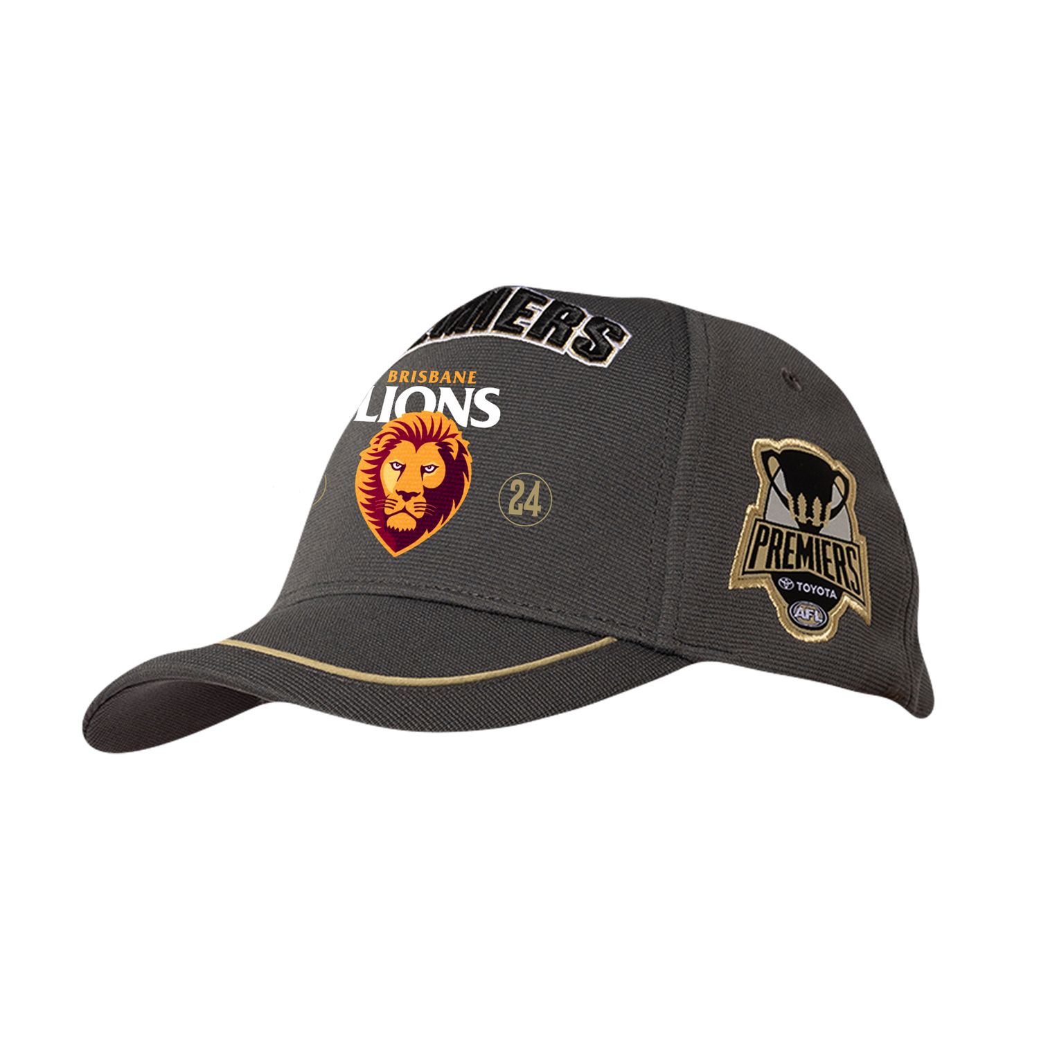 2024 AFL Premiers Grey Cap - Adult/Youth, Size: Youth