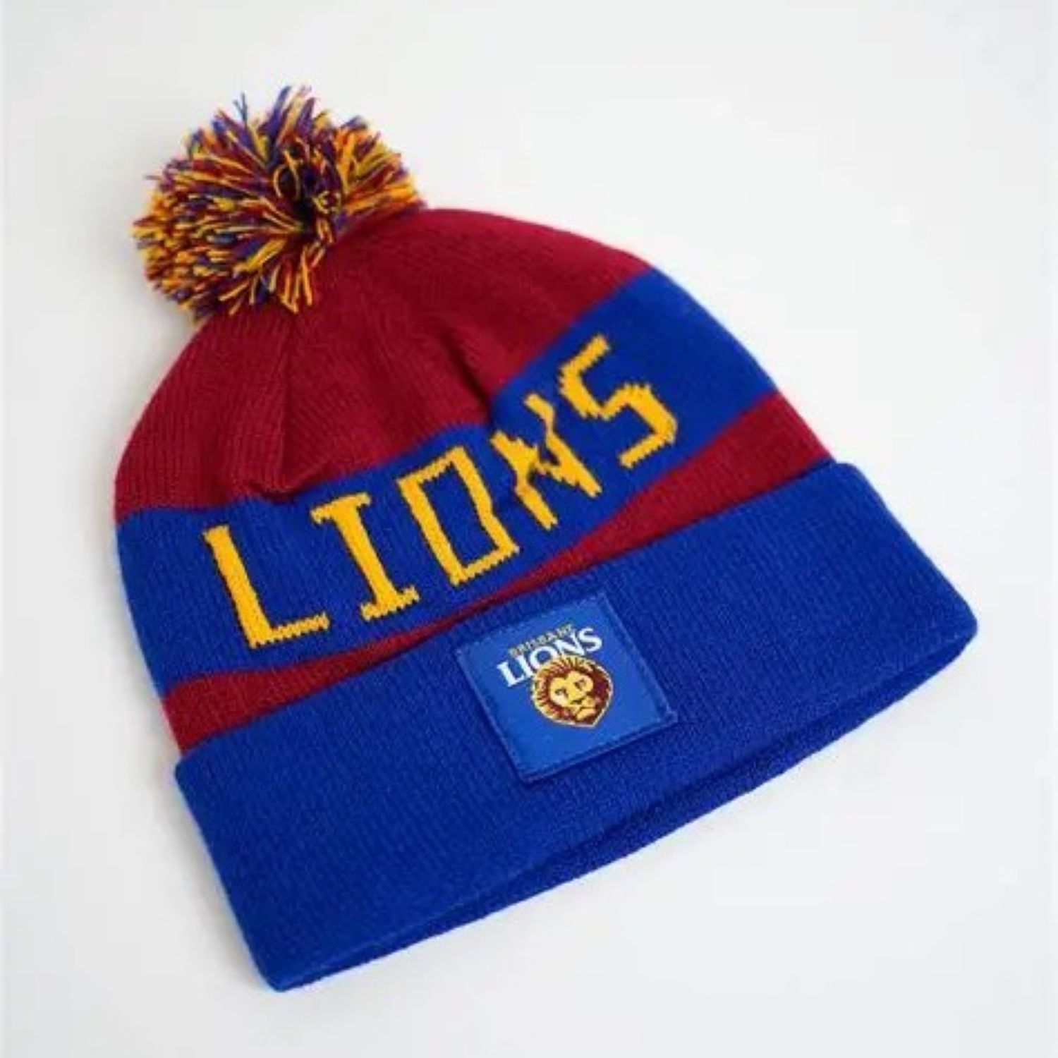 Brisbane Lions Bar Beanie